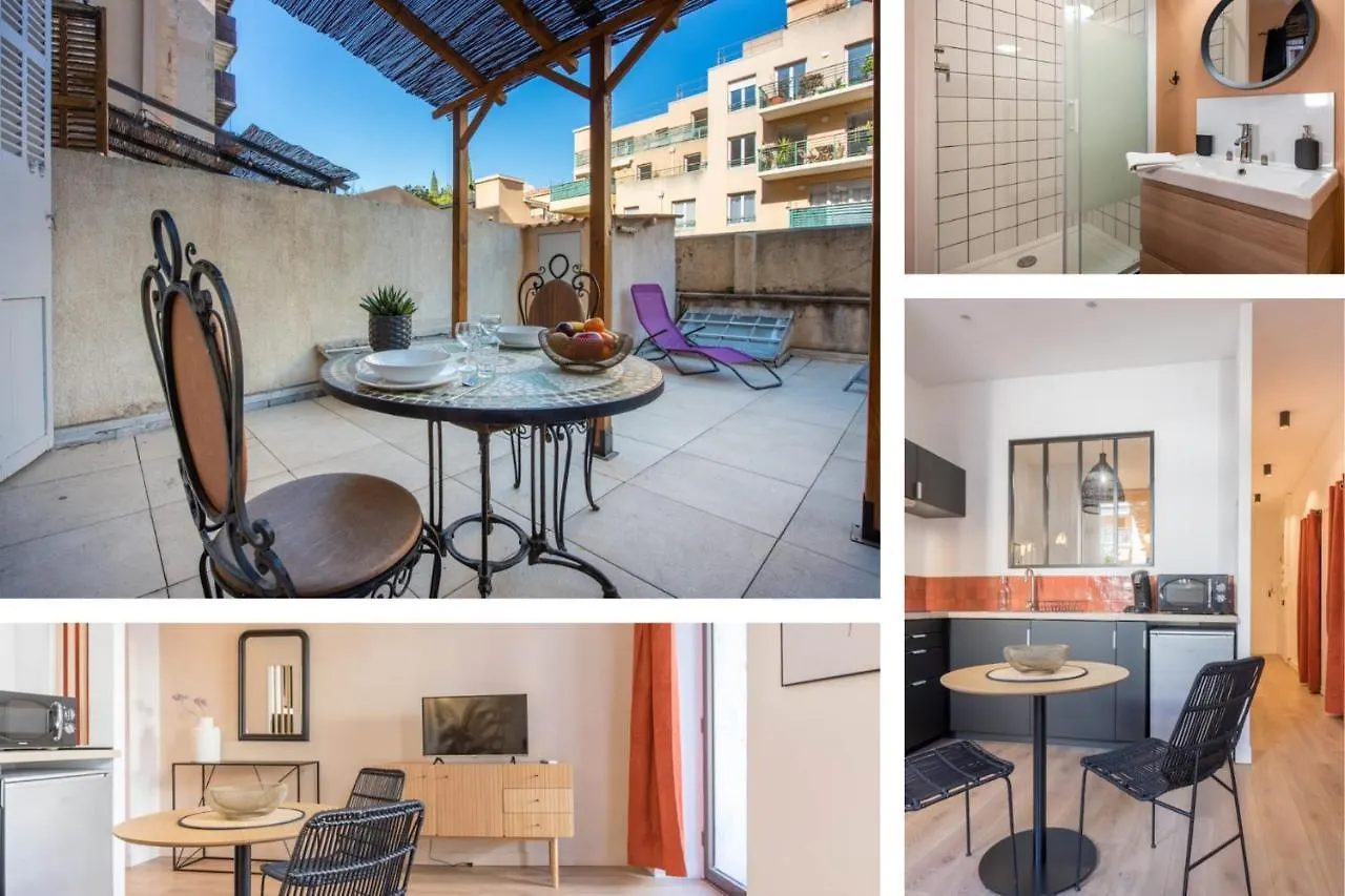 Bain De Soleil ! Terrasse Clim Wifi Netflix Apartamento Marselha