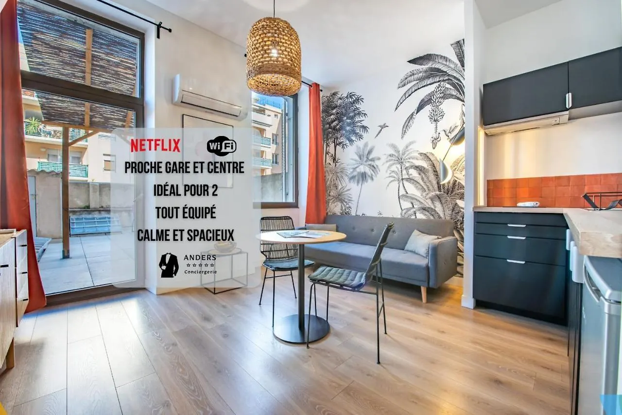 Bain De Soleil ! Terrasse Clim Wifi Netflix Apartman Marseille